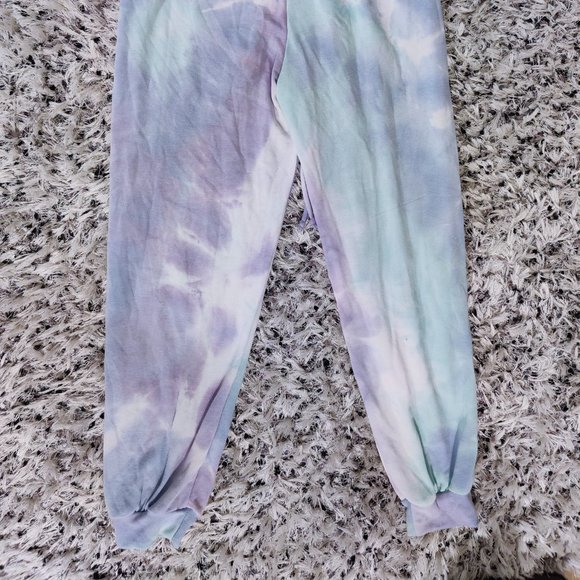 Breezy Freestyle Pocketed Tie Dye Knit Joggers - Picture 6 of 9
